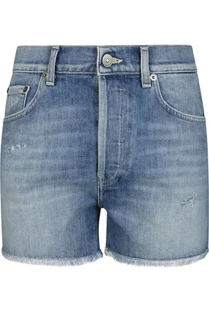 Dondup Dame, Shorts, Blå, W29
