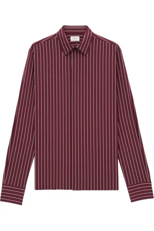 Saint Laurent Herre, Skjorter, Rød, L