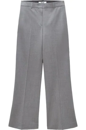 Msgm Dame, Bukser, Grå, S