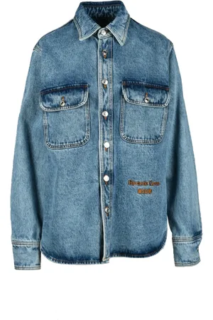 Msgm Herre, Skjorter, Blå, 2XL