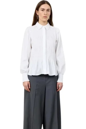 Levete Room Dame, Bluser & Skjorter, Hvit, S