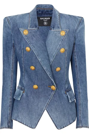 Balmain Dame, Jakker, Blå, S