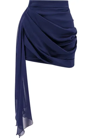 Elisabetta Franchi Dame, Skjørt, Blå, L