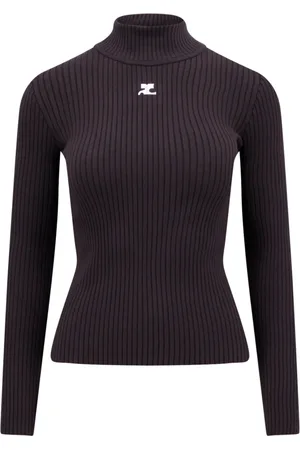 Courrèges Dame, Strikkevarer, Brun, M