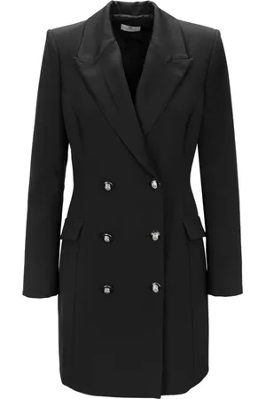 Elisabetta Franchi Dame, Frakker, Svart, S