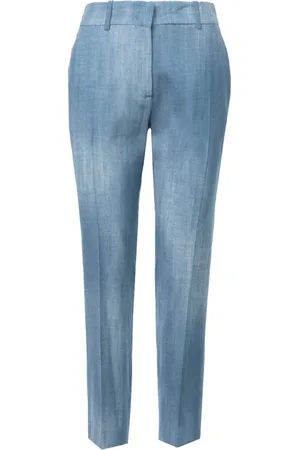 ERMANNO SCERVINO Dame, Bukser, Blå, M