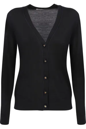 Tory Burch Dame, Strikkevarer, Svart, S