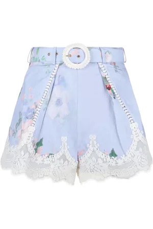 ZIMMERMANN Dame, Shorts, Blå, S