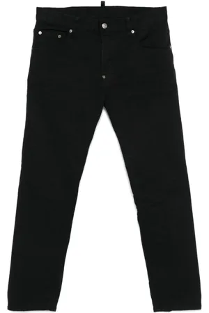 Dsquared2 Herre, Jeans, Svart, 4XL