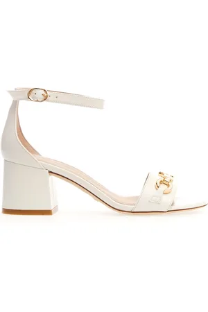 Stuart Weitzman Dame, Sko, Hvit, 39 EU