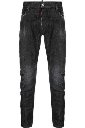Dsquared2 Herre, Jeans, Svart, L