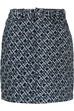 Tommy Hilfiger Dame, Skjørt, Flerfarget, S