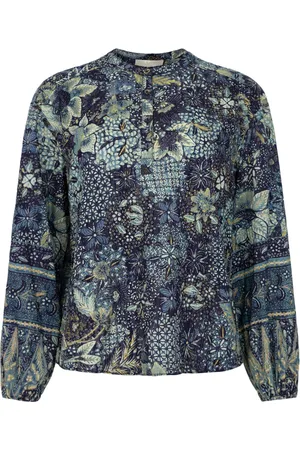 ULLA JOHNSON Dame, Bluser & Skjorter, Blå, S