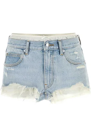 Alexander Wang Dame, Shorts, Blå, W26