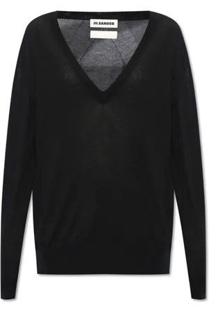 Jil Sander Dame, Strikkevarer, Svart, XS