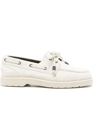 Brunello Cucinelli Dame, Sko, Hvit, 37 1/2 EU