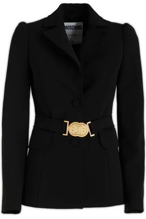 Moschino Dame, Jakker, Svart, M