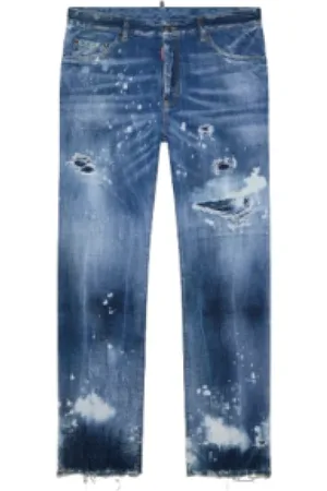 Dsquared2 Herre, Jeans, Blå, XL