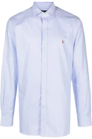 Ralph Lauren Herre, Skjorter, Blå, L