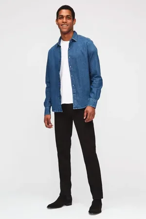 7 for all Mankind Herre, Bukser, Svart, W29