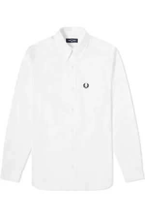 Fred Perry Herre, Skjorter, Hvit, M