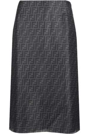 Fendi Dame, Skjørt, Svart, M