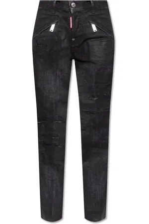Dsquared2 Dame, Jeans, Svart, 2XS