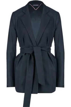 Tommy Hilfiger Dame, Jakker, Blå, L
