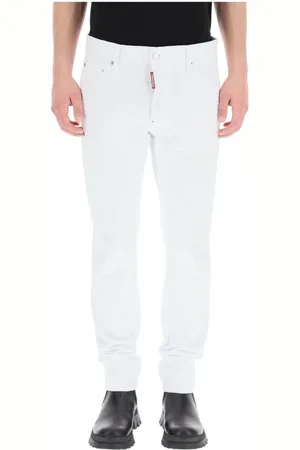 Dsquared2 Herre, Bukser, Hvit, S