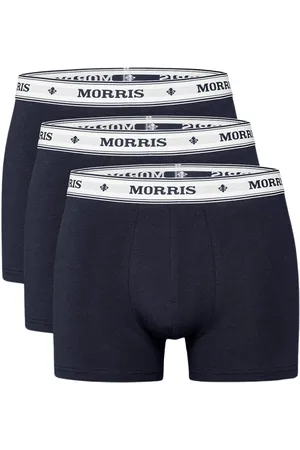 Morris Herre, Undertøy, Blå, 2XL