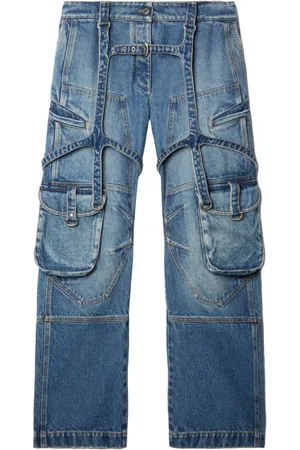 OFF-WHITE Dame, Jeans, Blå, W28