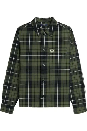 Fred Perry Herre, Skjorter, Grønn, S