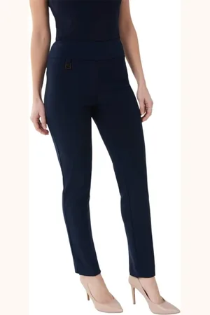 Joseph Ribkoff Dame, Bukser, Blå, 6XL