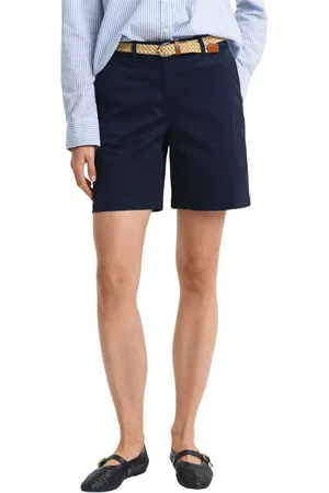 GANT Dame, Shorts, Blå, XL