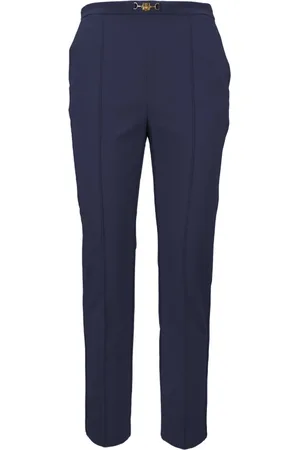 Elisabetta Franchi Dame, Bukser, Blå, M