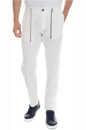 CANALI Herre, Bukser, Hvit, 3XL