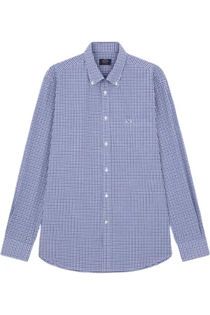 Paul & Shark Herre, Skjorter, Blå, 5XL