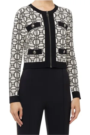 Elisabetta Franchi Dame, Strikkevarer, Svart, S