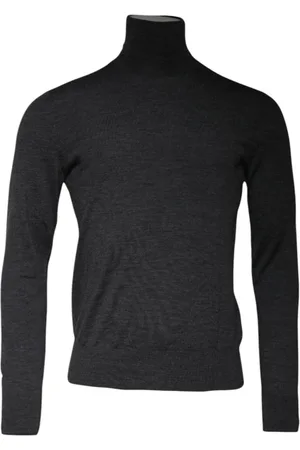 Dolce & Gabbana Herre, Strikkevarer, Grå, XS