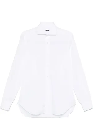 BARBA Herre, Skjorter, Hvit, 2XL