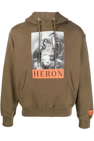 Heron Preston Herre, Gensere & Hettegensere, Grønn, L