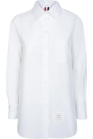 Thom Browne Dame, Bluser & Skjorter, Hvit, S