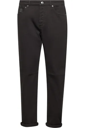 Brunello Cucinelli Herre, Jeans, Brun, 2XL