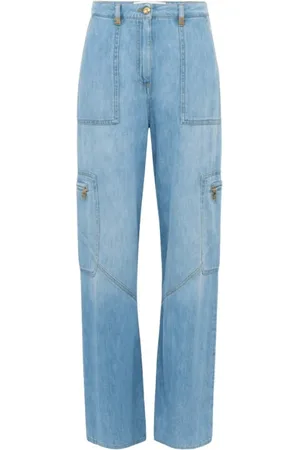 Elisabetta Franchi Dame, Jeans, Blå, W28