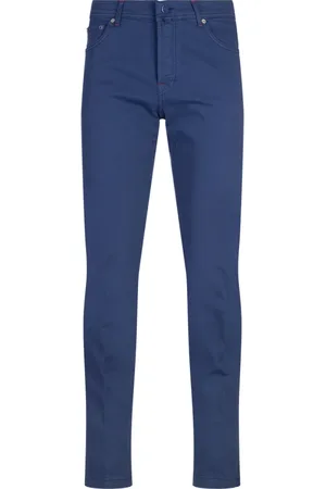 Kiton Herre, Jeans, Blå, W32