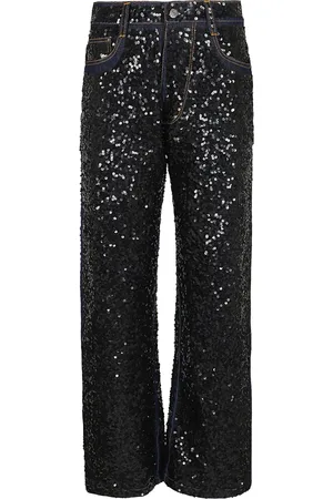 P.A.R.O.S.H. Dame, Jeans, Svart, S