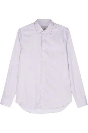 CANALI Herre, Skjorter, Hvit, 4XL