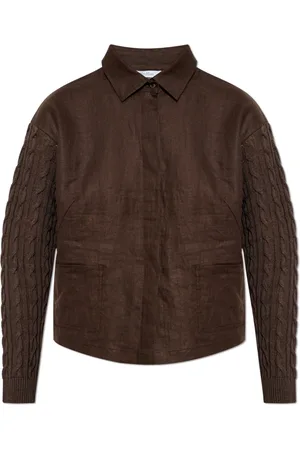 Max Mara Dame, Bluser & Skjorter, Brun, XL