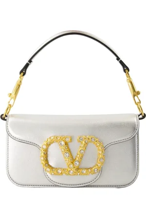 VALENTINO GARAVANI Dame, Vesker, Grå, ONE SIZE