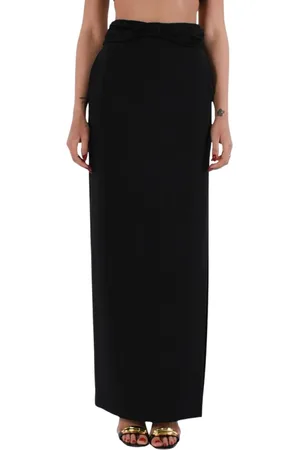 Elisabetta Franchi Dame, Skjørt, Svart, 2XL
